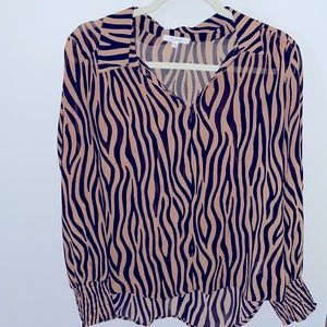 Zebra blouse